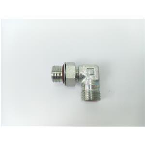 ADAPTADOR COTOVELO MACHO ROSCA 3/4"-16G - DIÂMETRO INTERNO 10mm - MATERIAL AÇO