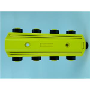 CAIXA DE JUNÇÃO 8 PORTAS FEMEAS DE 4 PINOS 10A 600V P/ ALIMENTAÇÃO AUXILIAR