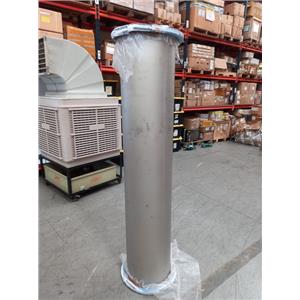 TUBO EM AÇO INOX 304 REVESTIMENTO INTERNO HALAR ECTFE 2 SAÍDAS ØEXTERNO 485mm / ØINTERNO400mm