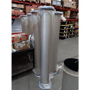 TUBO DE AÇO INOX 304 REVESTIMENTO INTERNO HALAR ECTFE - 2 SAÍDAS  - Ø INTERNO 250mm