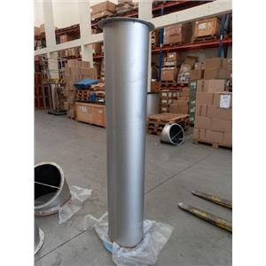 TUBO EM AÇO INOX 304 REVESTIMENTO INTERNO HALAR ECTFE 2 SAÍDAS ØEXTERNO 435mm / ØINTERNO350mm