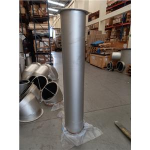 TUBO EM AÇO INOX 304 REVESTIMENTO INTERNO HALAR ECTFE 2 SAÍDAS ØEXTERNO 435mm / ØINTERNO350mm