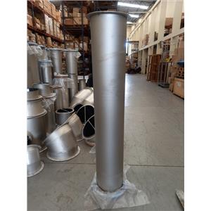 TUBO EM AÇO INOX 304 REVESTIMENTO INTERNO HALAR ECTFE 2 SAÍDAS ØEXTERNO 435mm / ØINTERNO350mm