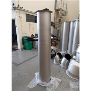 TUBO EM AÇO INOX 304 REVESTIMENTO INTERNO HALAR ECTFE 2 SAÍDAS ØEXTERNO 435mm / ØINTERNO350mm