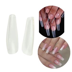 PCT DE UNHA POSTIÇA GRANDE TRANSPARENTE