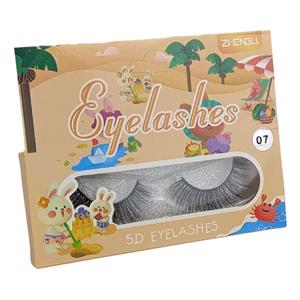CILIOS POSTIÇOS DE PLASTICO 07 COM 2 UNIDADES