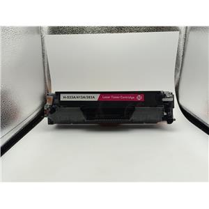 CARTUCHO DE TONER LASER MAGENTA COMPATÍVEL COM H-533A/413A/3