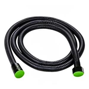 ENGATE FLEXÍVEL PRETO 1.20M AÇO INOX