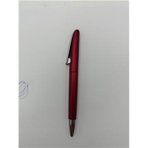 CANETA ESFEROGRÁFICA DE PLÁSTICO COM CLICK NA ALÇA - COR VERMELHO