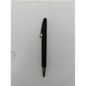 CANETA ESFEROGRÁFICA DE PLÁSTICO COM CLICK NA ALÇA - COR PRETO