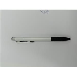 CANETA ESFEROGRÁFICA DE PLÁSTICO COM CLICK - COR BRANCO