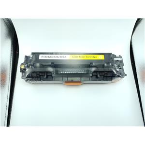 CARTUCHO DE TONER LASER AMARELO COMPATÍVEL COM H-532A/412A/382A