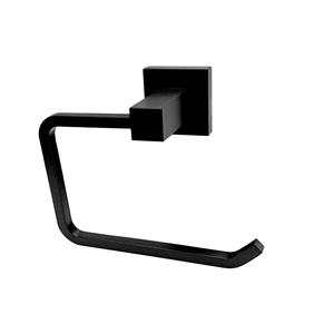 PORTA PAPEL HIGIENICO PRETO FOSCO