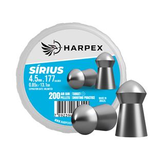 HARPEX SÍRIUS AIRGUN PELLETS .177 CALIBER 13.1gr (0.85g) - 200 PELLETS