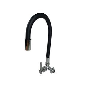 TORNEIRA P/ PAREDE DE COZINHA C/ HASTE FLEXIVEL DE BORRACHA