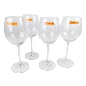 JOGO 4 PÇS TAÇA VINHO BRANCO EM CRISTAL - 474ml 22,3cm