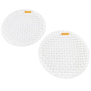 JOGO 2 PÇS PRATO DE SALADA BOSSA NOVA EM CRISTAL - 23cm