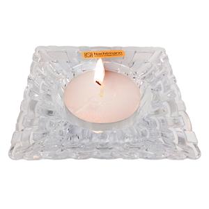 JOGO 2 PÇS PORTA VELA BOSSA NOVA EM CRISTAL - 12cm
