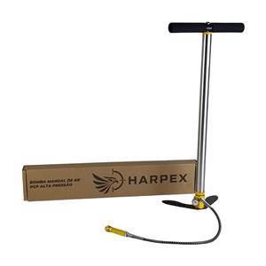 BOMBA MANUAL DE AR PCP DE ALTA PRESSÃO 300 BAR - 3 ESTÁGIOS - FILTRO PEQUENO