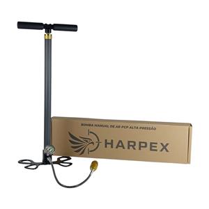 BOMBA MANUAL DE AR PCP DE ALTA PRESSÃO 300 BAR - 4 ESTÁGIOS - FILTRO GRANDE