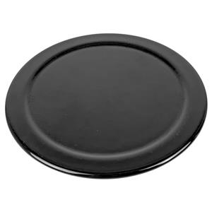 TAMPA GRANDE SUPERIOR DA COROA DO QUEIMADOR - PRETO METÁLICO Ø101mm