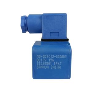 BOBINA SOLENOIDE MQ-D03 10820001302 DC12V SPADE TERMINAL IP67