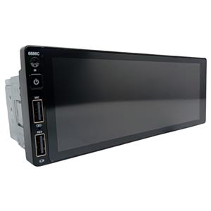CENTRAL MULTIMÍDIA 6,68" TOUCHSCREEN 2GB 64GB FLASH CARPLAY ANDROID AUTO BLUETOOTH USB (4*45W)