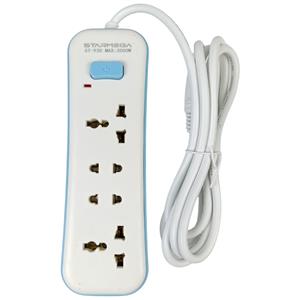 FILTRO DE LINHA BIVOLT 10A 2500W COM 4 TOMADAS E INTERRUPTOR - CABO 1,80M