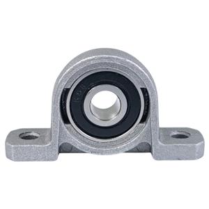 MANCAL COM ROLAMENTO KP08 P08 8MM TIPO PEDESTAL PARA EIXO FUSO CNC IMPRESSORA 3D