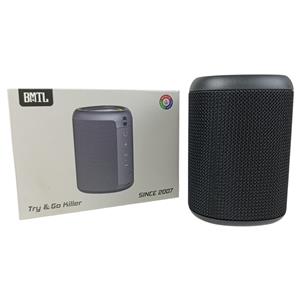 CAIXA DE SOM PORTÁTIL RECARREGÁVEL BLUETOOTH TWS IPX5 LUZES RGB USB-C AUX CARTÃO MICROSD